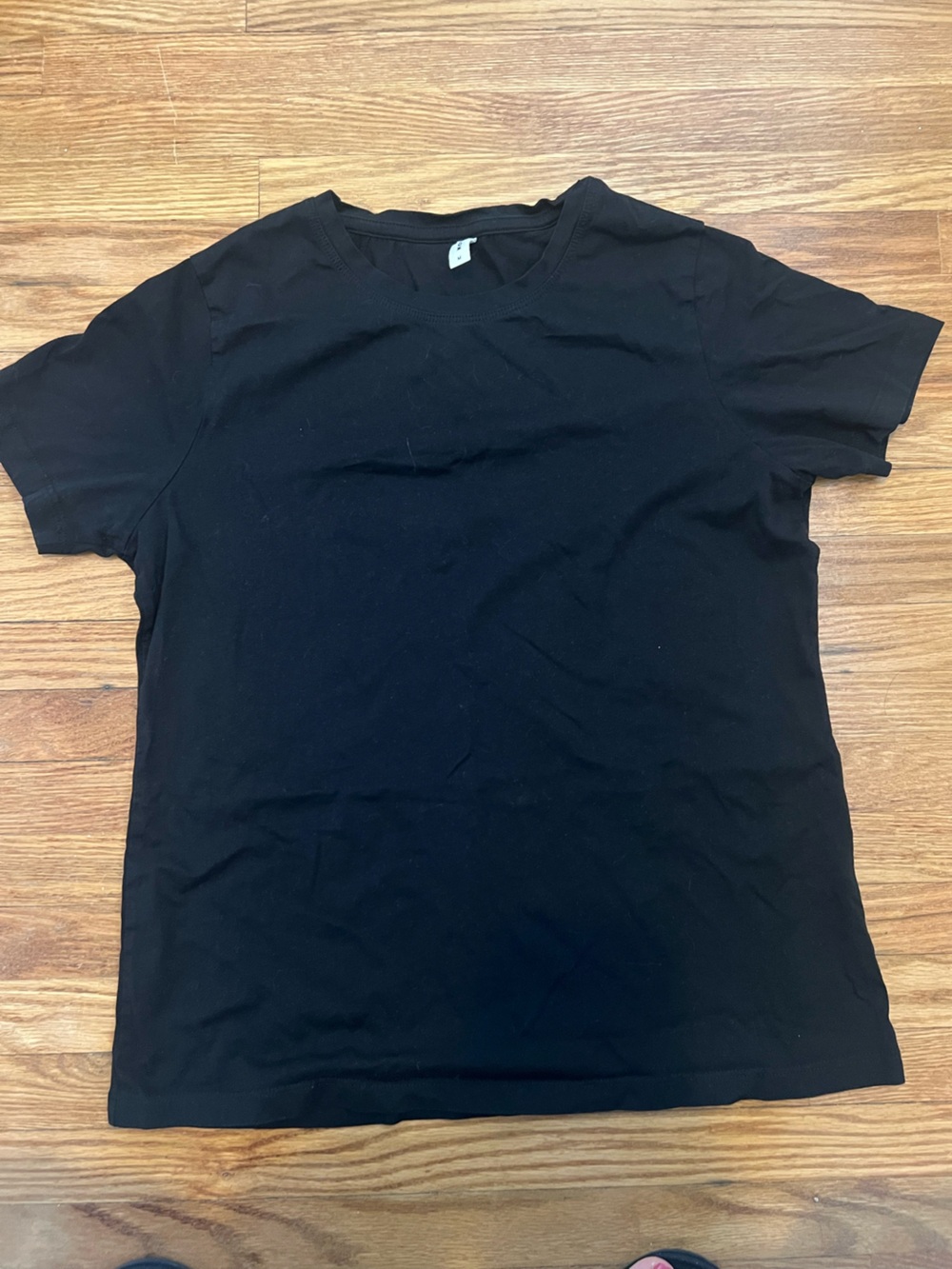 KOTN Black Short Sleeve Crew Neck Tee